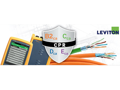 foto noticia Los cables CPR de Leviton, en la última versión del firmware VERSIV de Fluke Networks.